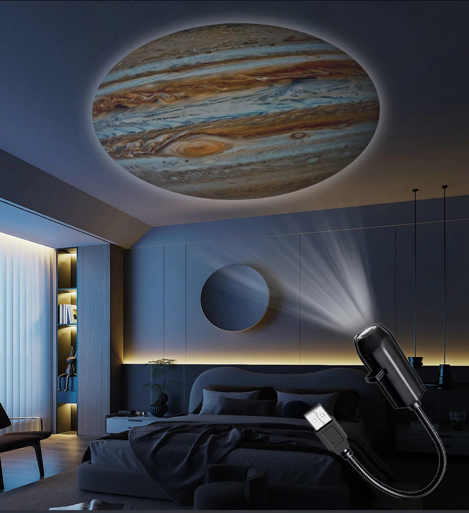 Natal dia das bruxas conduziu a lâmpada de projeção abóbora luz da noite projetor parede teto ornamentos do feriado usb lua atmosfera luz