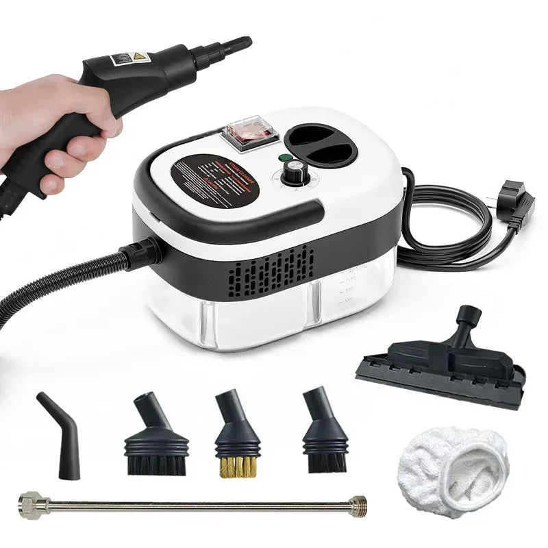 Limpador a Vapor Portátil de Alta Temperatura para Cozinha, Carro, Piso e Mais, 220V