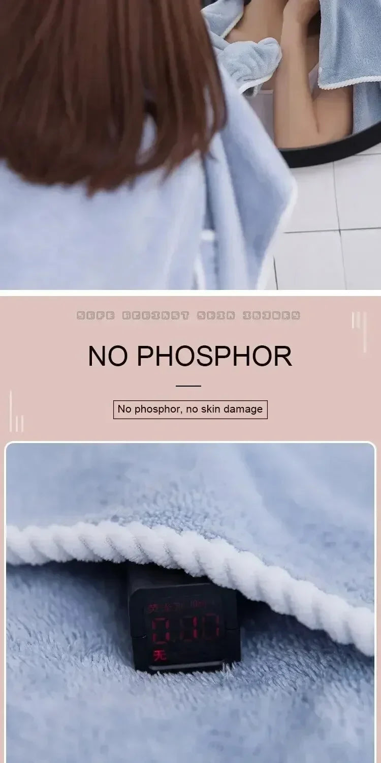 Toalhas de Banho Femininas Vestíveis para Meninas 90*130cm, Secagem Rápida, para Praia, Spa, Roupão de Banho, Roupa de Banho, Toalha para Chuveiro e Academia
