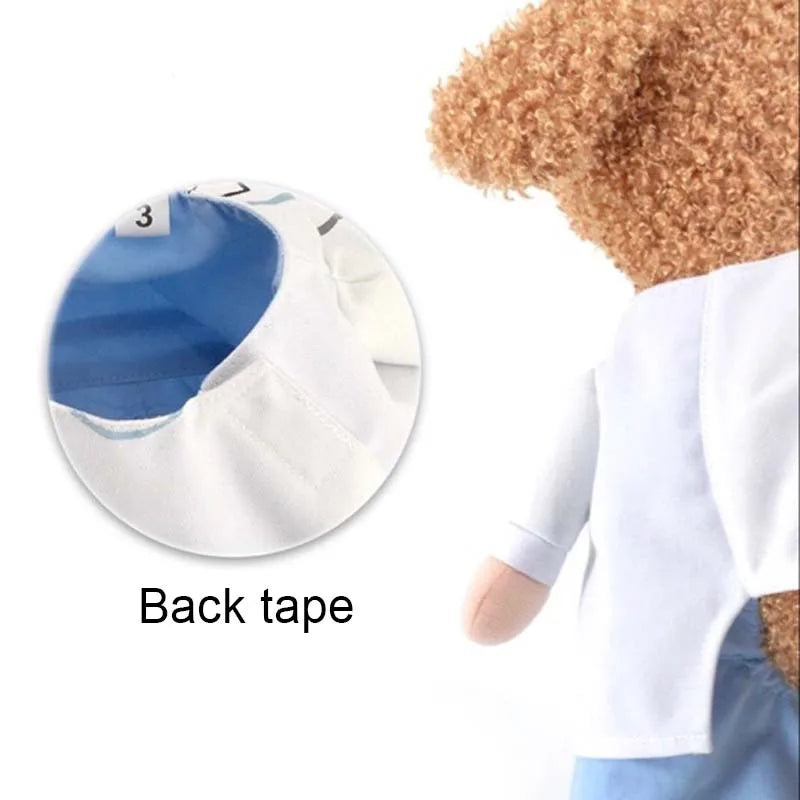 Roupas para animais de estimação gato cão cosplay médicos traje filhote de cachorro vestido branco engraçado casaco vestido de festa para pequenos animais de estimação roupas chihuahua trajes