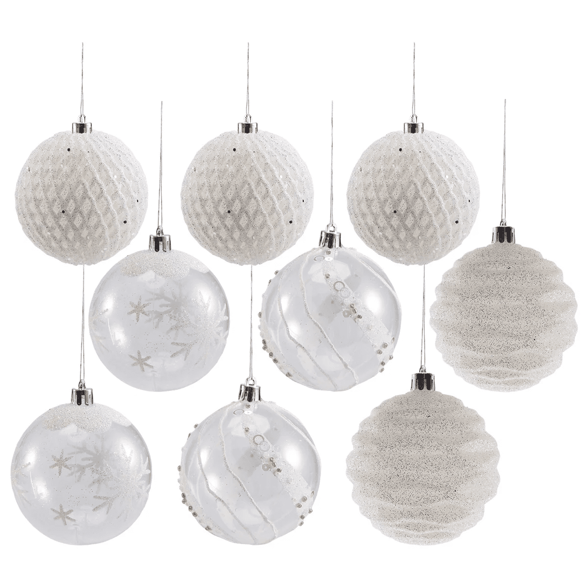 Abyn-bola de natal enfeites grandes decorações de árvore bolas festa de natal pendurado ornamentos decorações de natal para o ano novo