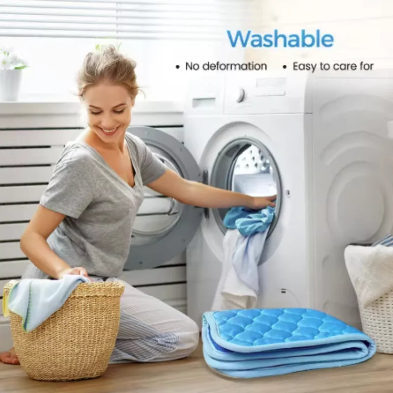 Tapete Refrescante para Cães, Cama Fria de Verão para Pets, Extra Grande para Cães Pequenos e Grandes, Acessórios para Pets