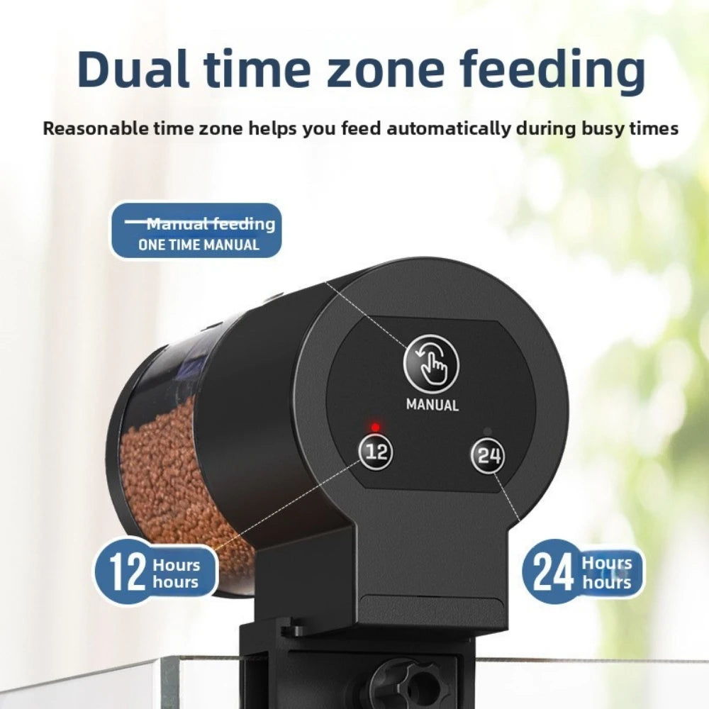 Alimentador Automático para Aquários, Acessórios para Tanques de Peixes, Dispensador de Ração para Peixes, Equipamento para Aquário, Produtos para Animais Aquáticos