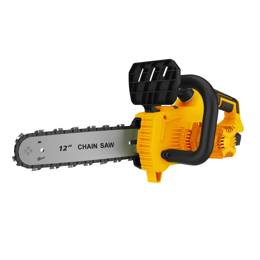 Serra Elétrica Sem Fio de 12'' com Motor Sem Escovas, Serra Recarregável para Corte de Árvores, Compatível com Bateria Makita 18v