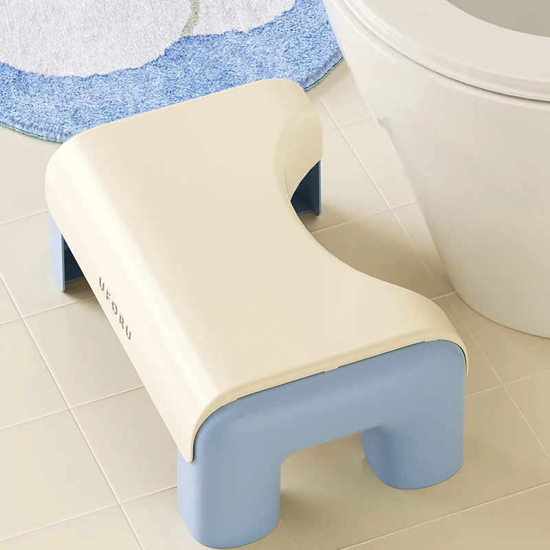 Banqueta para vaso sanitário UFORU, apoio para os pés doméstico, espessada, resistente e antiderrapante, ferramenta para agachamento de adultos.