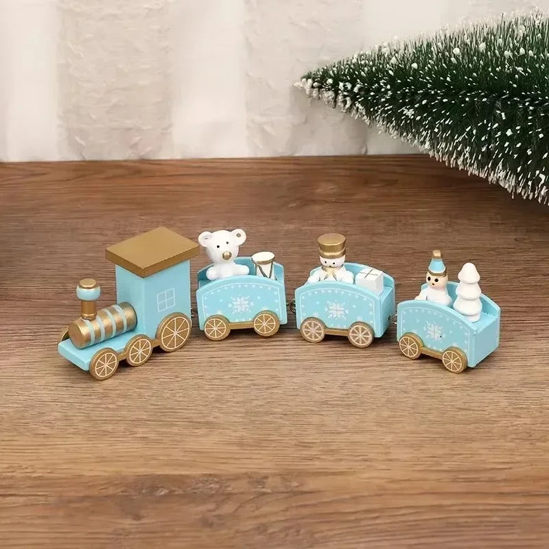 Trem de natal feliz natal decorações para casa cristmas ornamento natal navidad noel presentes feliz ano novo 2025 presentes