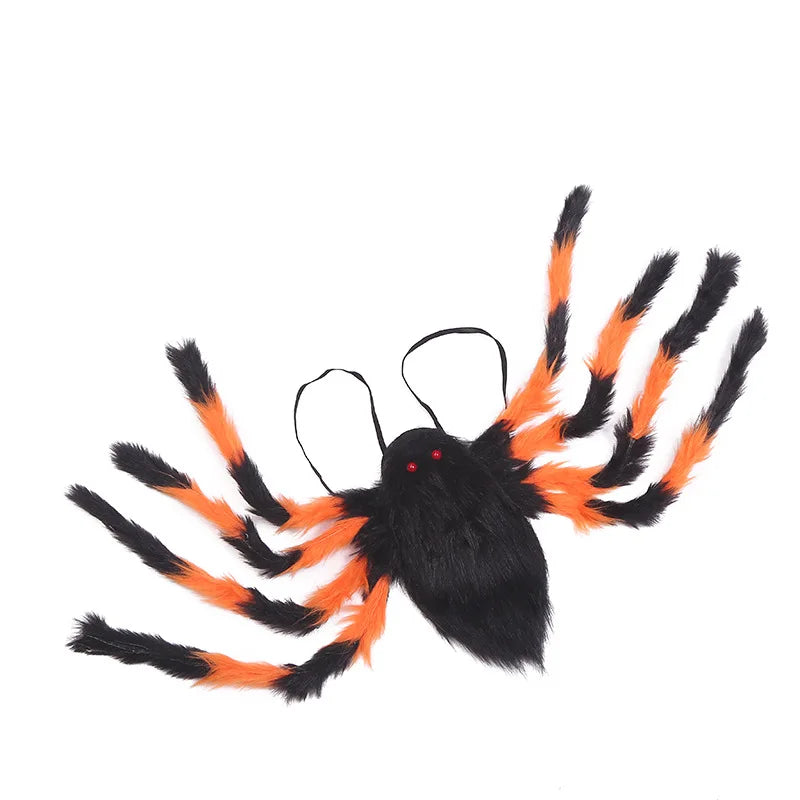 Decorações de festa de fantasia de aranha de Halloween - adereços de doces com alças para decoração de crianças adultas