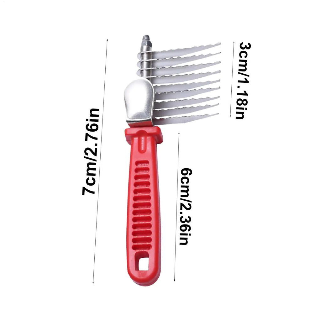 Escova Desembaraçadora para Pets, Escova de Tosa para Remoção de Pelos, Escova Suave para Desembaraçar Pelos, Ferramentas para Gatos, Uso Interno e Externo