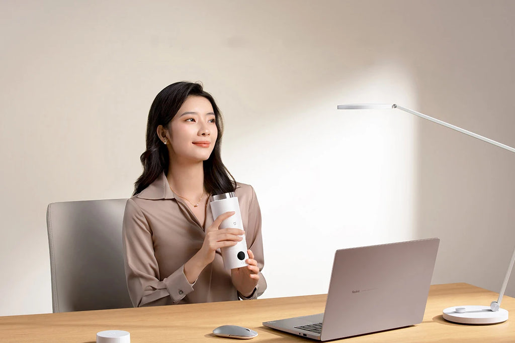 Chaleira Elétrica Inteligente Xiaomi Mijia 350ml, Copo Térmico Portátil com Fervura Rápida e Controle de Temperatura Isolado para Viagens