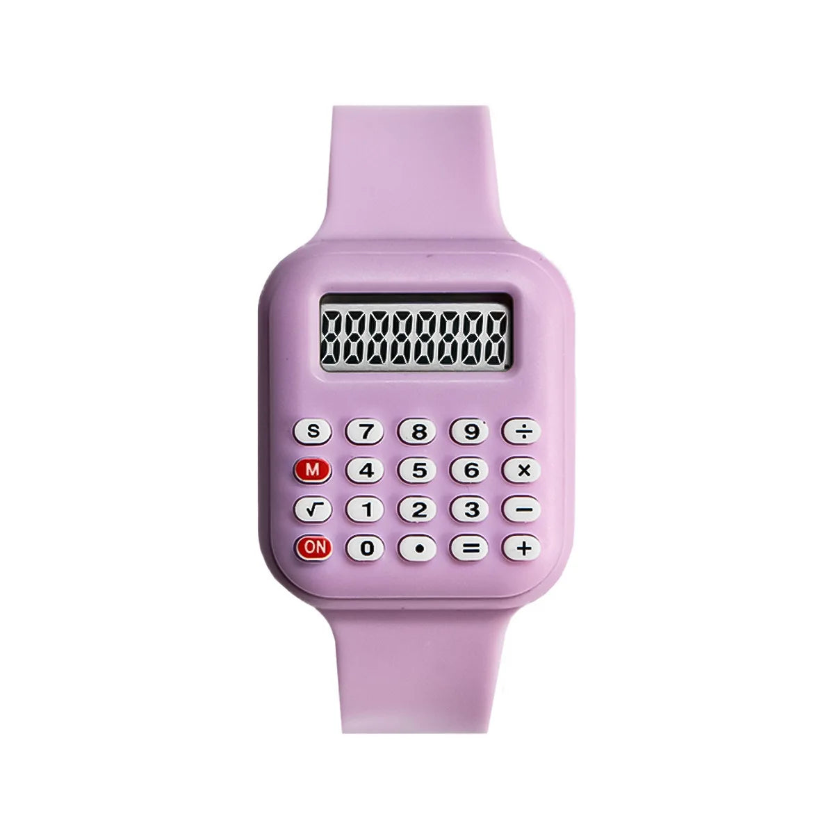 2026 New Rubber Strap Children Watch with Calculator Watches for Girls Student Show Time and Date Digital Clock Kids