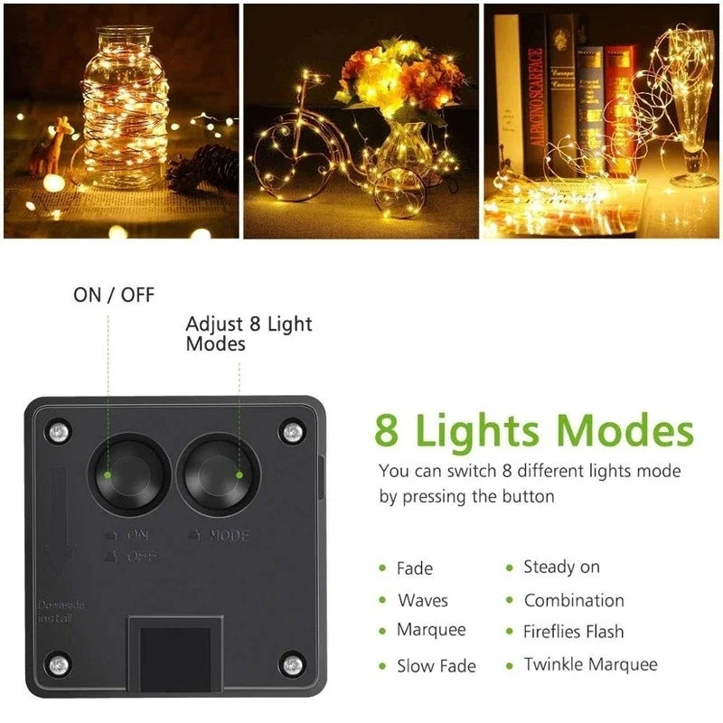 32m solar led luz ao ar livre festão lâmpada jardim luz de fadas corda led cintilação à prova dwaterproof água lâmpada natal guirlanda decoração quintal
