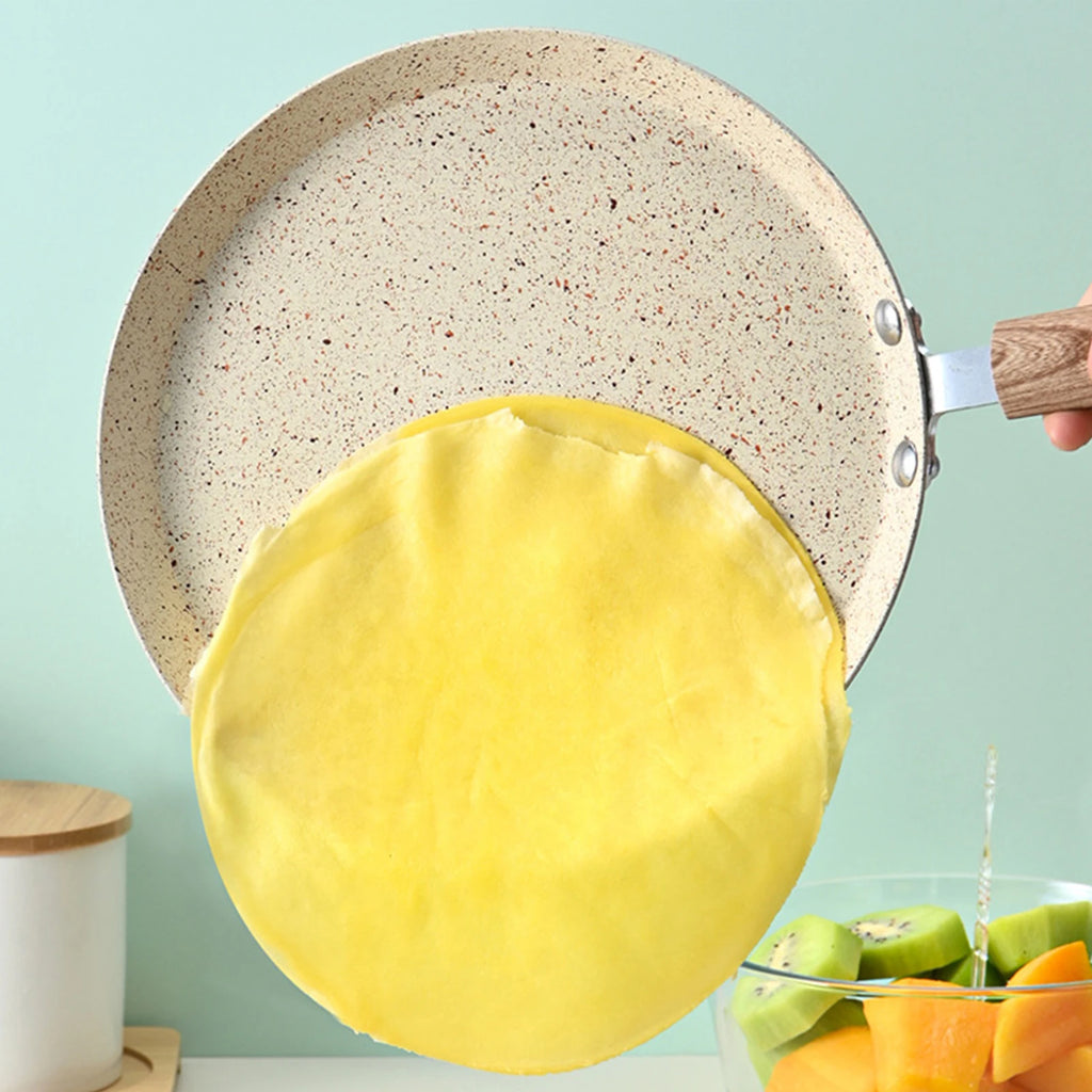 10in engrossado omelete pan pizza frigideira pote de bife cozinhar para fogão a gás de indução panelas de cozinha antiaderente panelas de panqueca Kasa & Pet Store