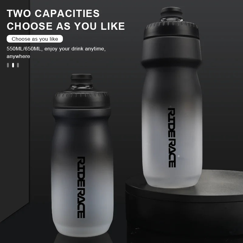 Cycling Water Bottle PP5 Taste-Free Lightweight Outdoor Sports Squeeze Bottle Bicycle Water Bottle Portable Bike Drink Cup