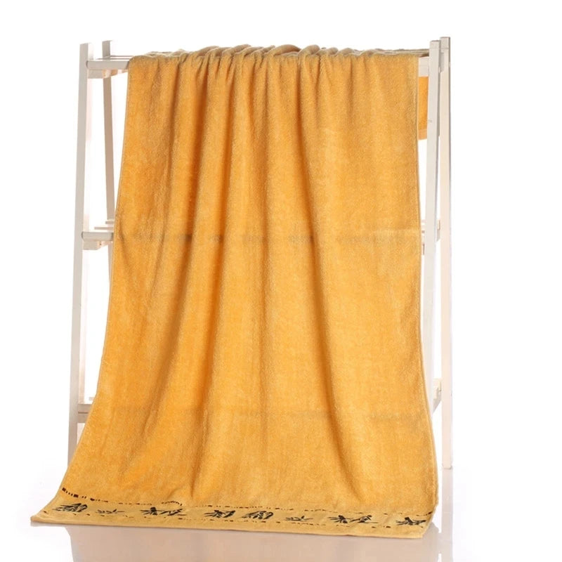 Conjuntos De Toalhas De Fibra De Bambu Para Adultos, Absorvente Grosso, Toalhas De Banheiro De Luxo, Toalha De Rosto, Casa, Conjunto De 1, 4, 6