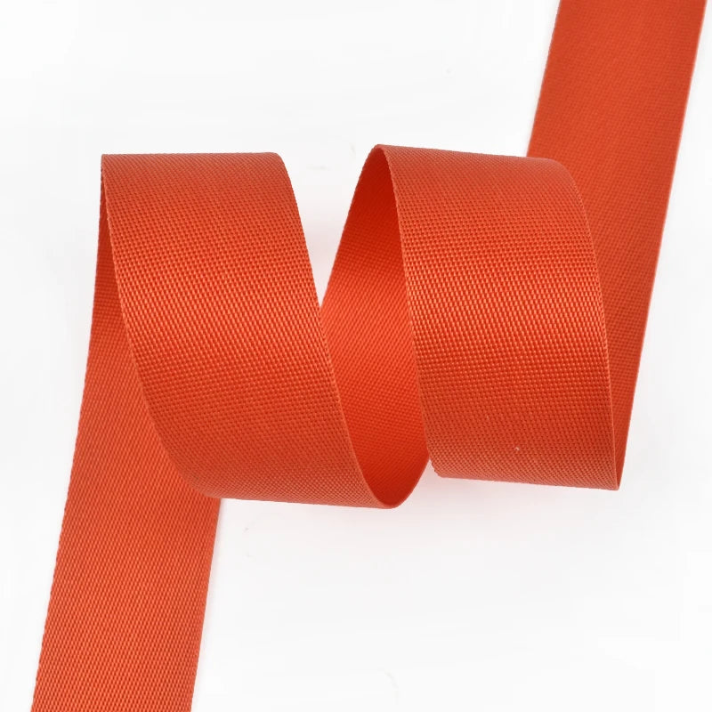 Fita de Nylon de 5M 20/25/32/38/50mm para Alça de Mochila, Coleira de Pet, Cinto de Segurança, Fita Decorativa