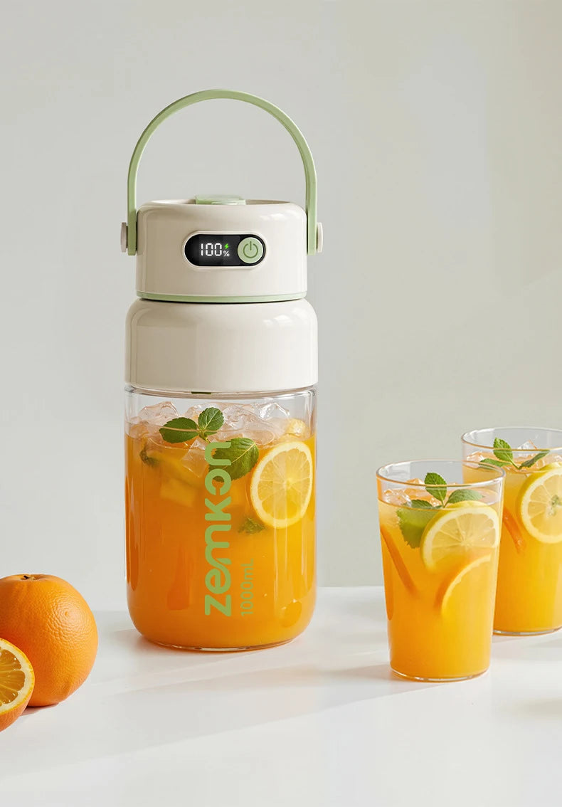 1000ml liquidificador portátil usb espremedor elétrico misturadores de frutas casa smoothies misturador multifuncional máquina fabricante suco liquidificador