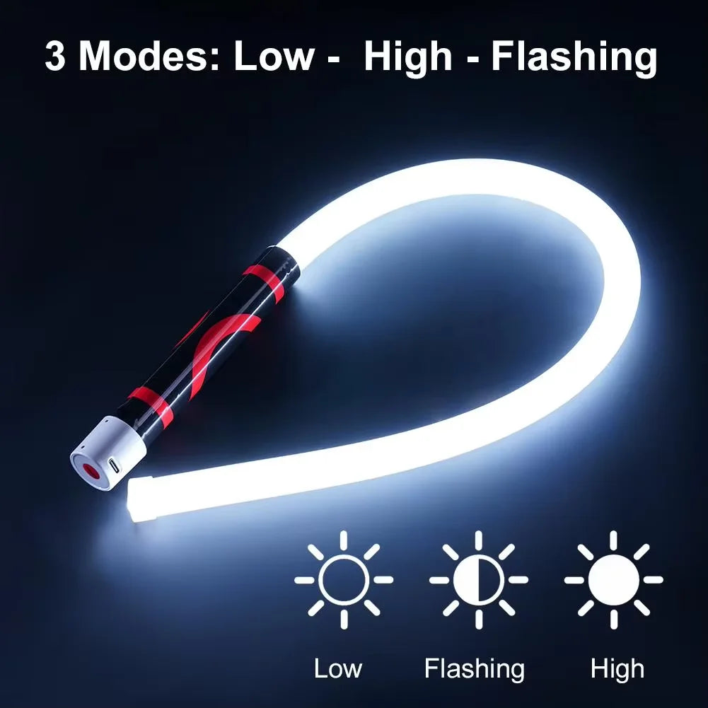 Fita de Luz LED Multifuncional, Flexível e Conveniente, Ferramenta de Iluminação de Alta Potência para Manutenção e Uso Externo