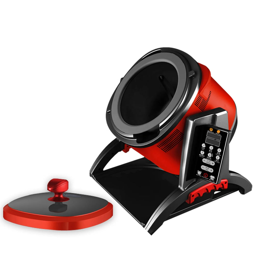 Equipamento de cozinha, máquina de cozinhar automática, tipo tambor inteligente