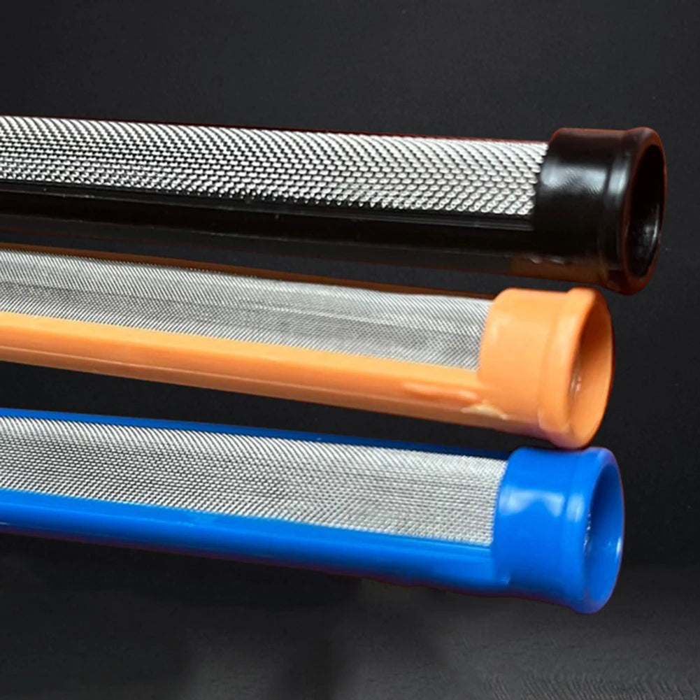 20 pçs 60/100/150 malha airless pintura pulverizador filtros alta filtragem airless pintura pulverizador filtro 11x110mm acessórios da ferramenta elétrica