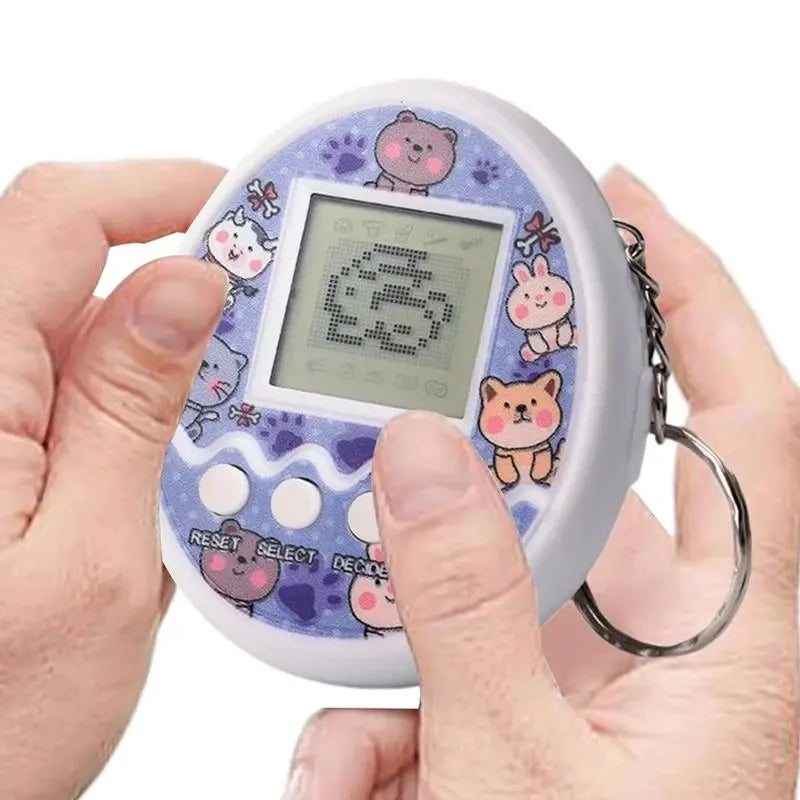 Brinquedos eletrônicos de animais virtuais em russo, alemão, espanhol, polonês, animais digitais para crianças, pixel