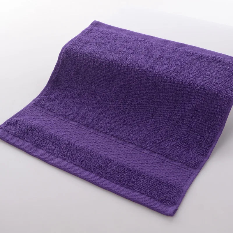 20 cores lenços toalhas de algodão de alta qualidade pequena toalha cor sólida macio grosso 34*34cm para adultos crianças toalhas de mão toalhas