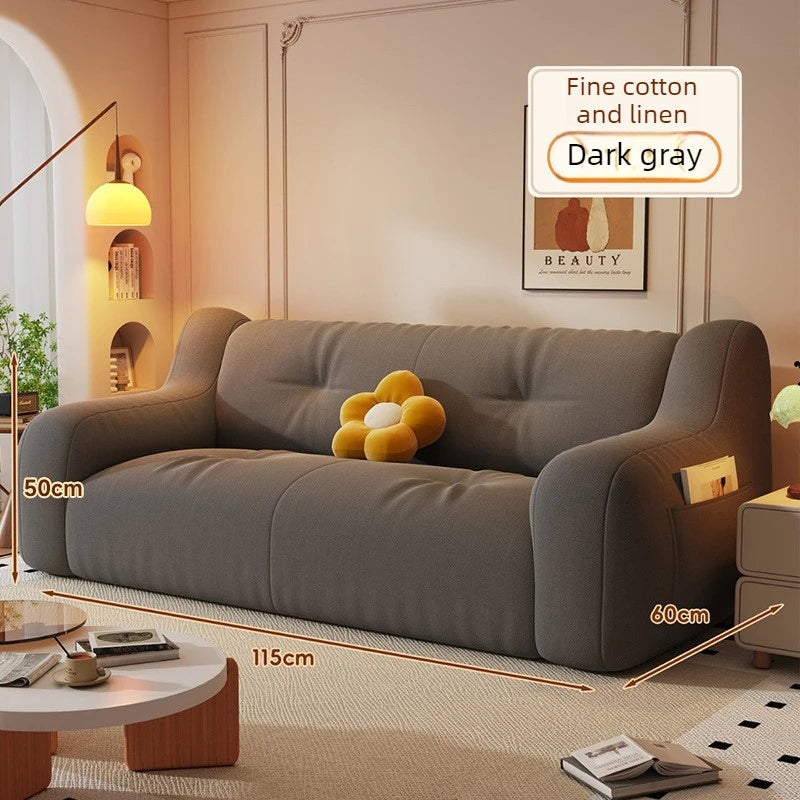 Sofás Bean Bag para 2 Pessoas, Sofás Confortáveis para Sala de Estar, Sofá Bean Bag Portátil para Varanda e Quarto, Tatami Pequeno