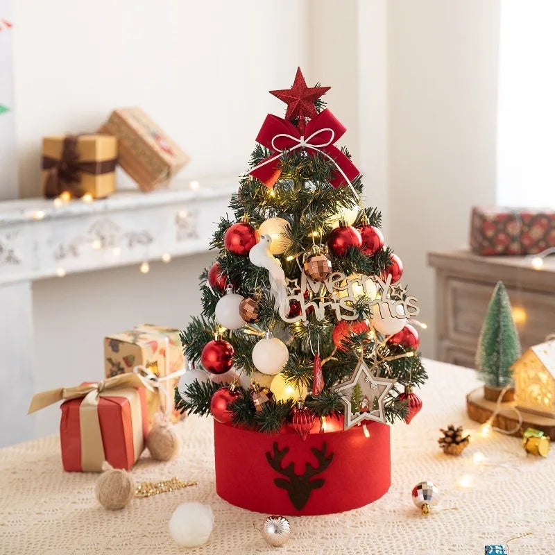 Árvore De Natal Artificial Para Casa, Decorações De Festa, Artesanato DIY, Presente Das Crianças, Quarto, Ano Novo, 20 cm, 45 cm, 60cm