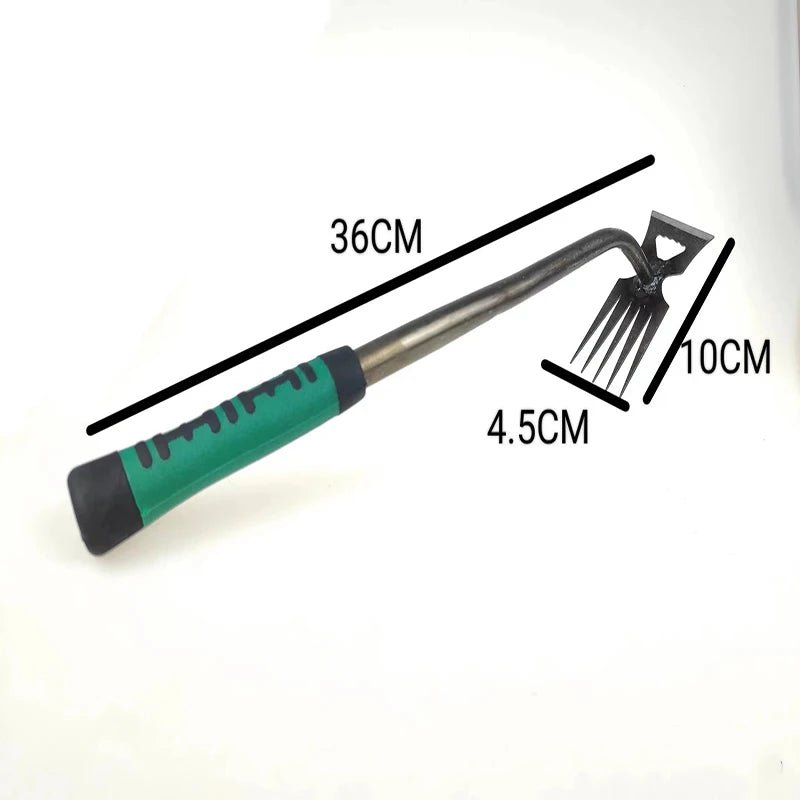 Rake para jardinagem, ferramenta manual para arar e soltar o solo, ferramenta manual para plantio de vegetais, ferramenta manual para jardinagem - Kasa & Pet