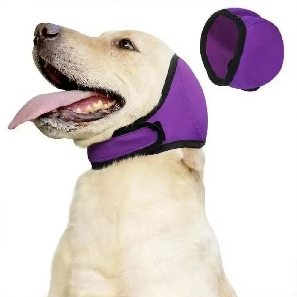 Protetor Auditivo Antirruído para Cães: Abafador Calmante Impermeável e à Prova de Choque para Cães - Novo Kasa & Pet