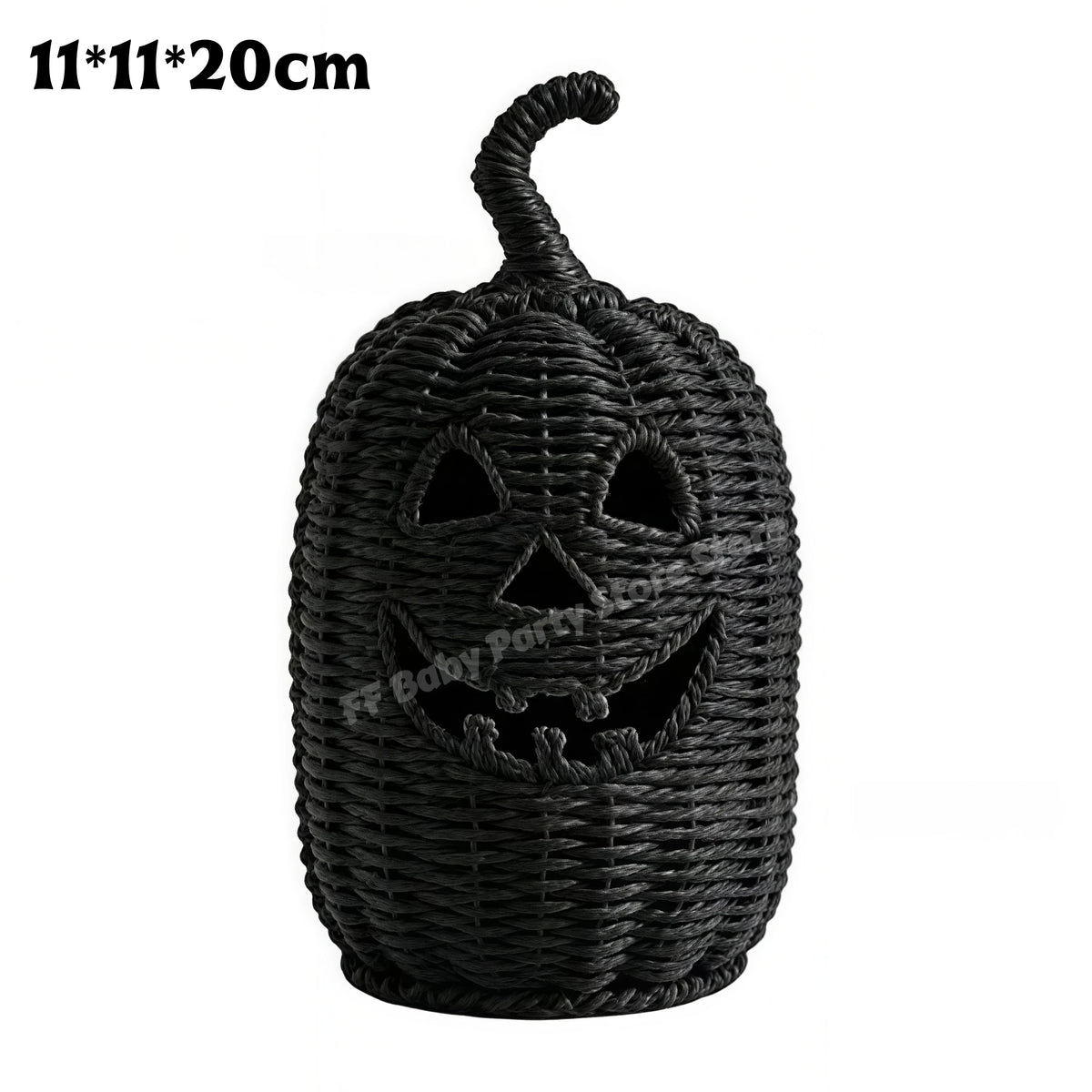 Decorações de Halloween, Lanterna de Abóbora de Vime Feita à Mão, Caixa de Armazenamento em Forma de Chapéu de Bruxa, Estátua Decorativa para Casa, Ornamentos de Natal - Kasa & Pet