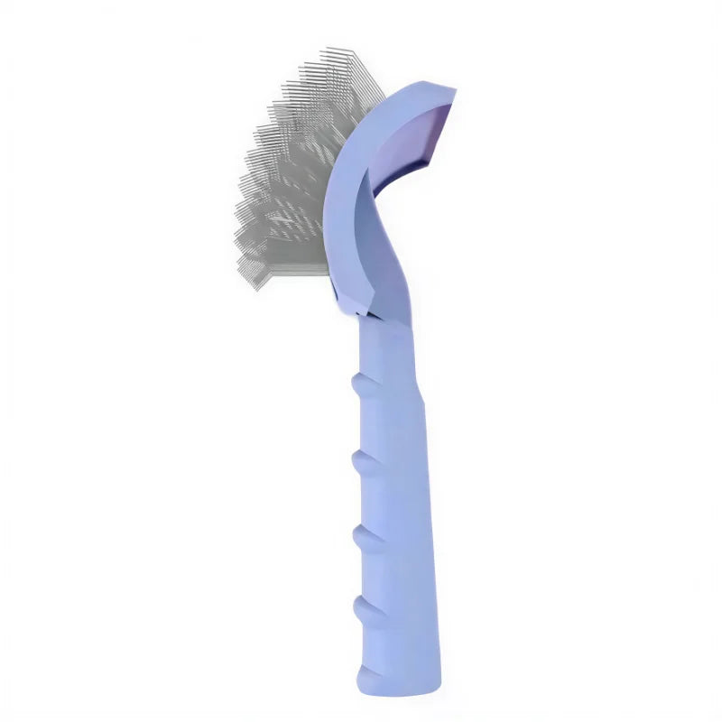 Cão aliciamento pente derramar cabelo remover agulha escova slicker massagem nó aberto pente ferramenta de cabelo grande cão suprimentos para animais de estimação acessórios