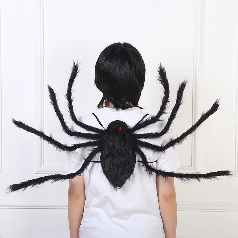 Decorações de festa de fantasia de aranha de Halloween - adereços de doces com alças para decoração de crianças adultas - Kasa & Pet