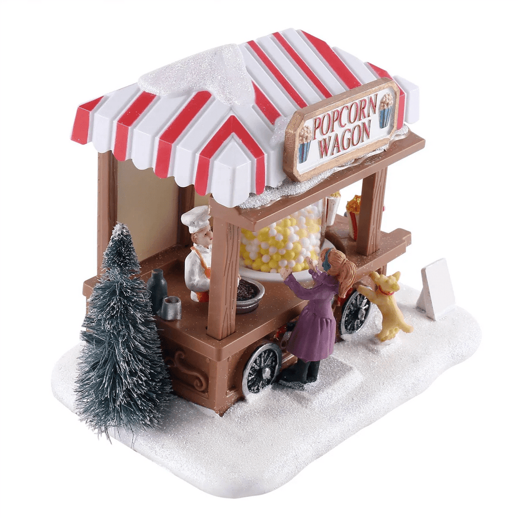 Chrimas casa iluminada com música decorativa LED casas de vila de Natal multicoloridas vila de férias de Natal com música C - Kasa & Pet