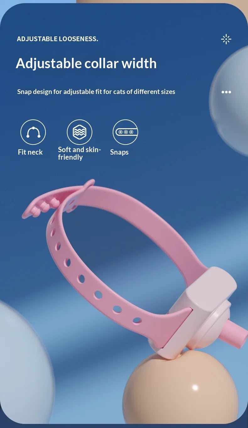 Novo Brinquedo para Animais de Estimação: Caneta Laser para Gatos, Coleira Laser para Gatos, para Autoentretenimento e Alívio do Tédio