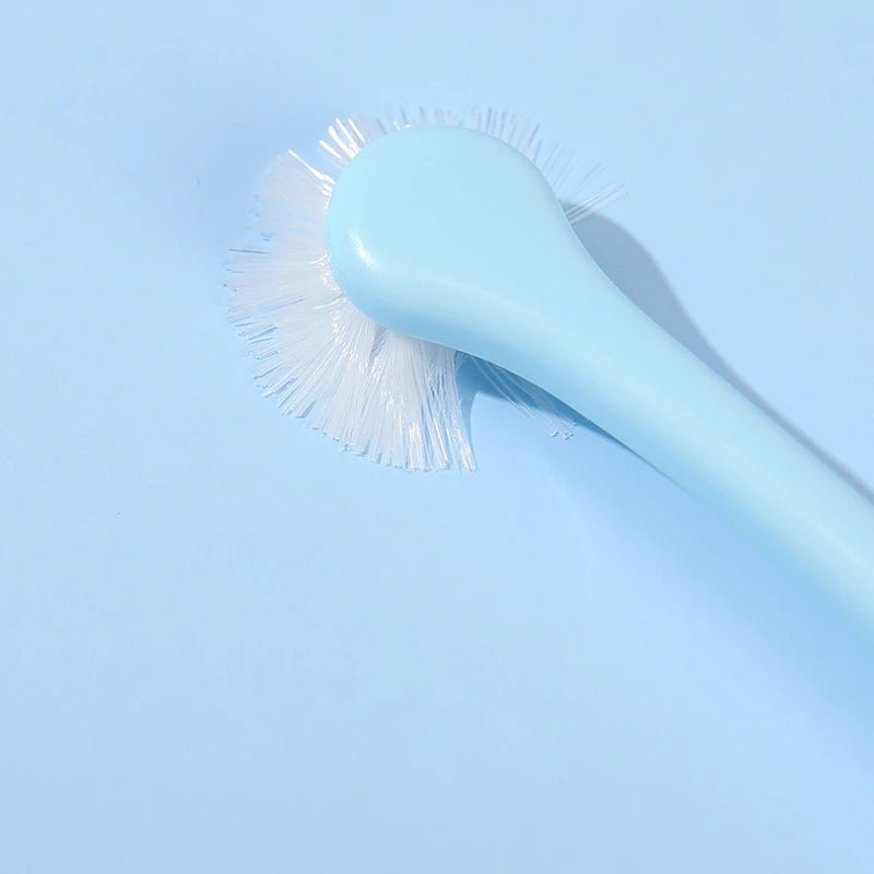 Escova de dentes para limpeza de animais de estimação, 4 unidades, remoção de mau hálito, limpeza de boca, escova de dentes de plástico, cuidados dentários para cães, suprimentos para gatos