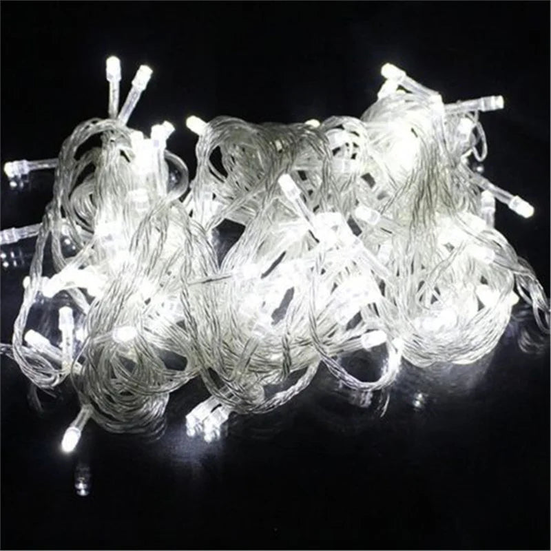 Christmas Lights 10M 20M 30M 50M 100M Decorative Led String Fairy Light 8 Modes Garlands Lights For Wedding Party Holiday Lights - Kasa & Pet