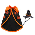 Halloween animal de estimação traje para gatos respirável macio bonito roupas para animais de estimação manto forma abóbora padrão arnês traje gato cão cosplay ferramenta