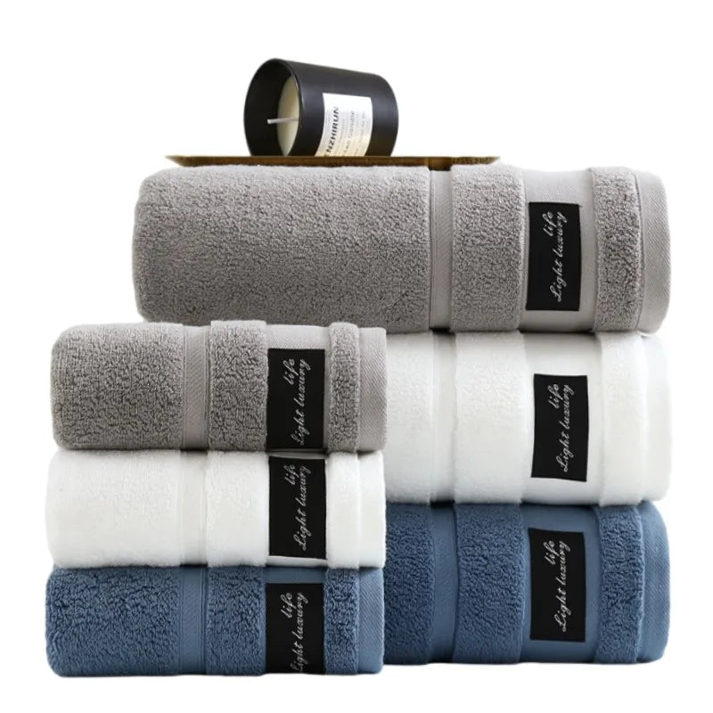 Toalha De Banho De Luxo, Toalha De Banho Grande, Terry Washcloth, Presente Do Esporte Do Curso, 35x75cm, 80x160cm