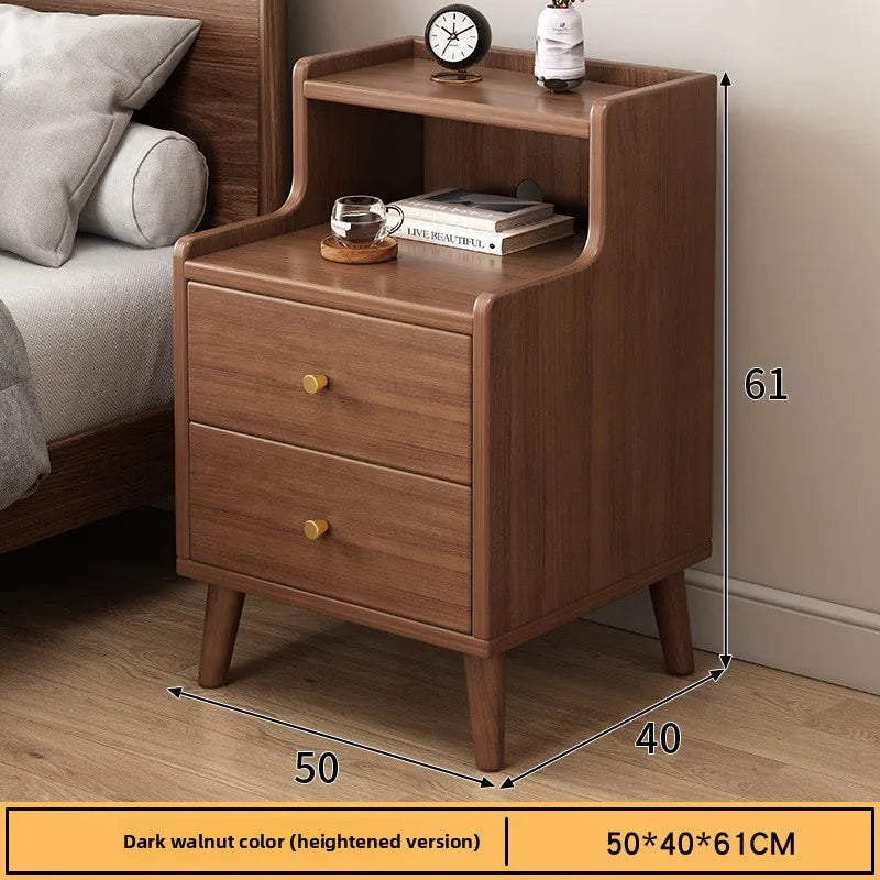Mesa de Cabeceira Multifuncional para Casa, Armário Estreito de Armazenamento para Quarto Pequeno, Armário de Cabeceira Kasa & Pet