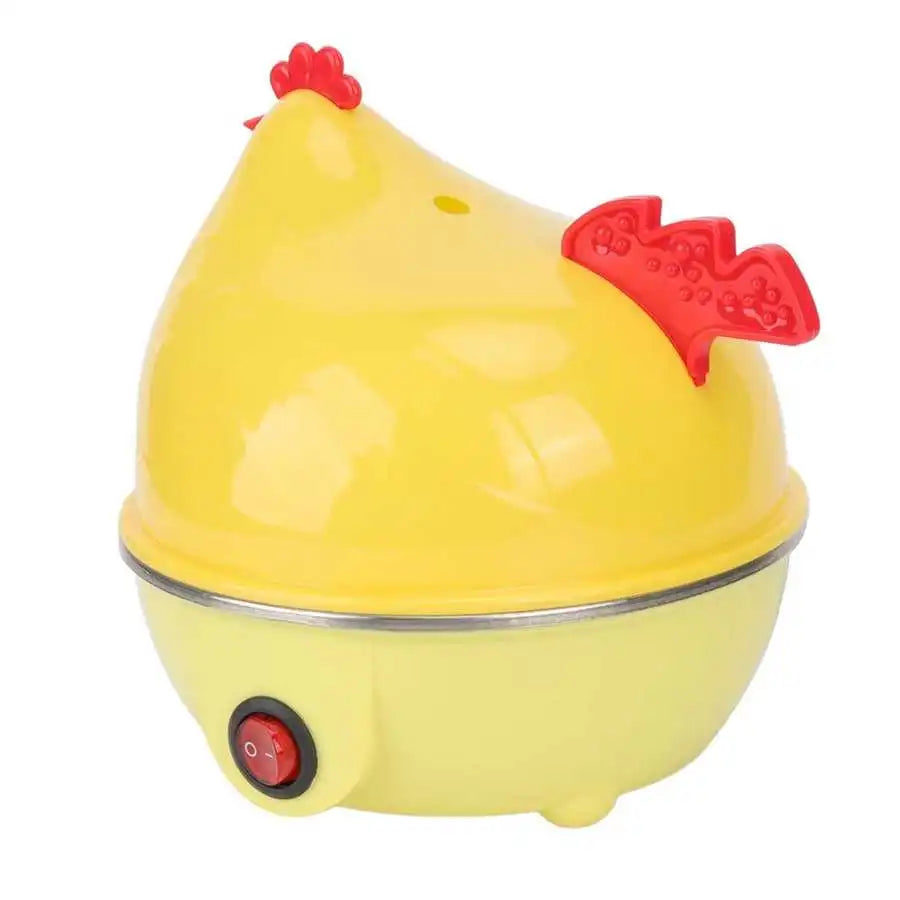 Fogão de Ovos Elétrico com Capacidade de 7 Ovos, Desligamento Automático, Mini Pequeno Almoço, Caldeira Rápida de Ovos, 350W