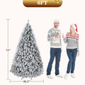 Árvore de Natal artificial com iluminação pré-instalada, em formato de cedro, com base estável, para decoração de interiores
