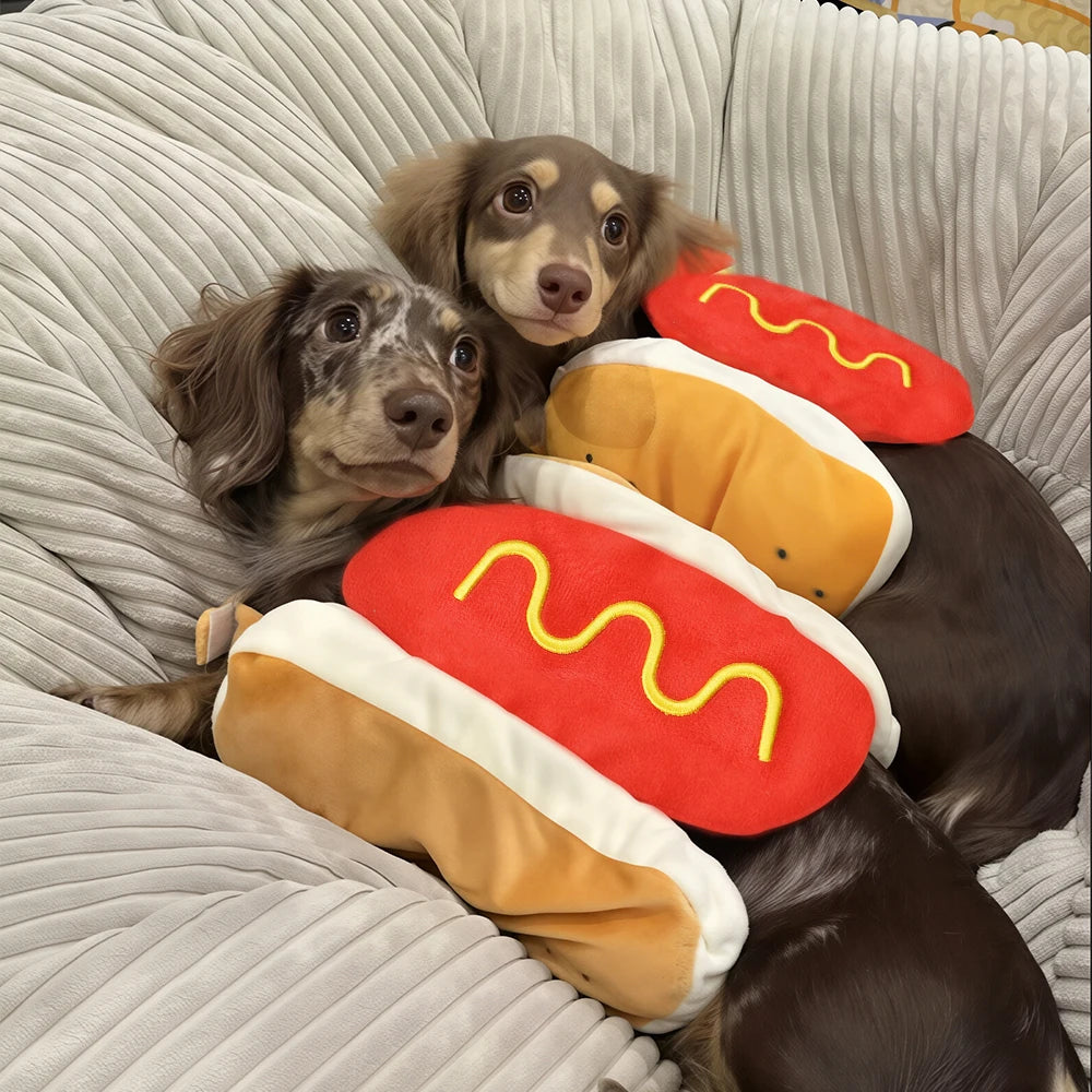 Fantasia Engraçada de Cachorro Quente para Animais de Estimação, Roupa Fofa para Filhotes, Traje de Cosplay para Festa de Aniversário, Halloween, Natal, Sessão de Fotos, Fantasia de Feriado