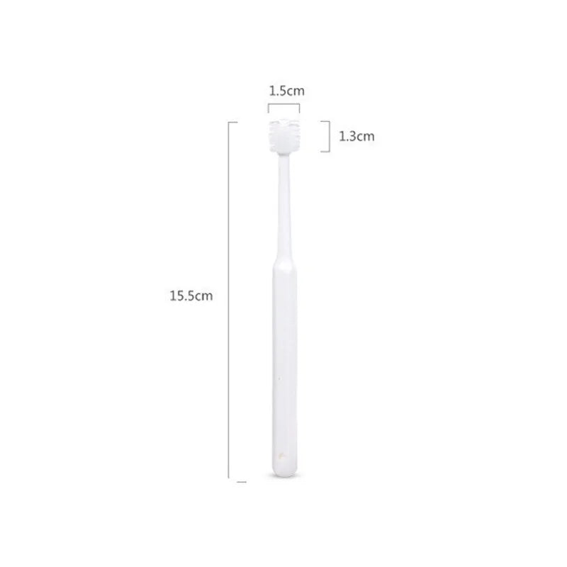 360 °   Escova de Dentes para Animais de Estimação, Escova Macia para Limpeza Bucal de Cães, Escova de Cuidado Dental para Gatos