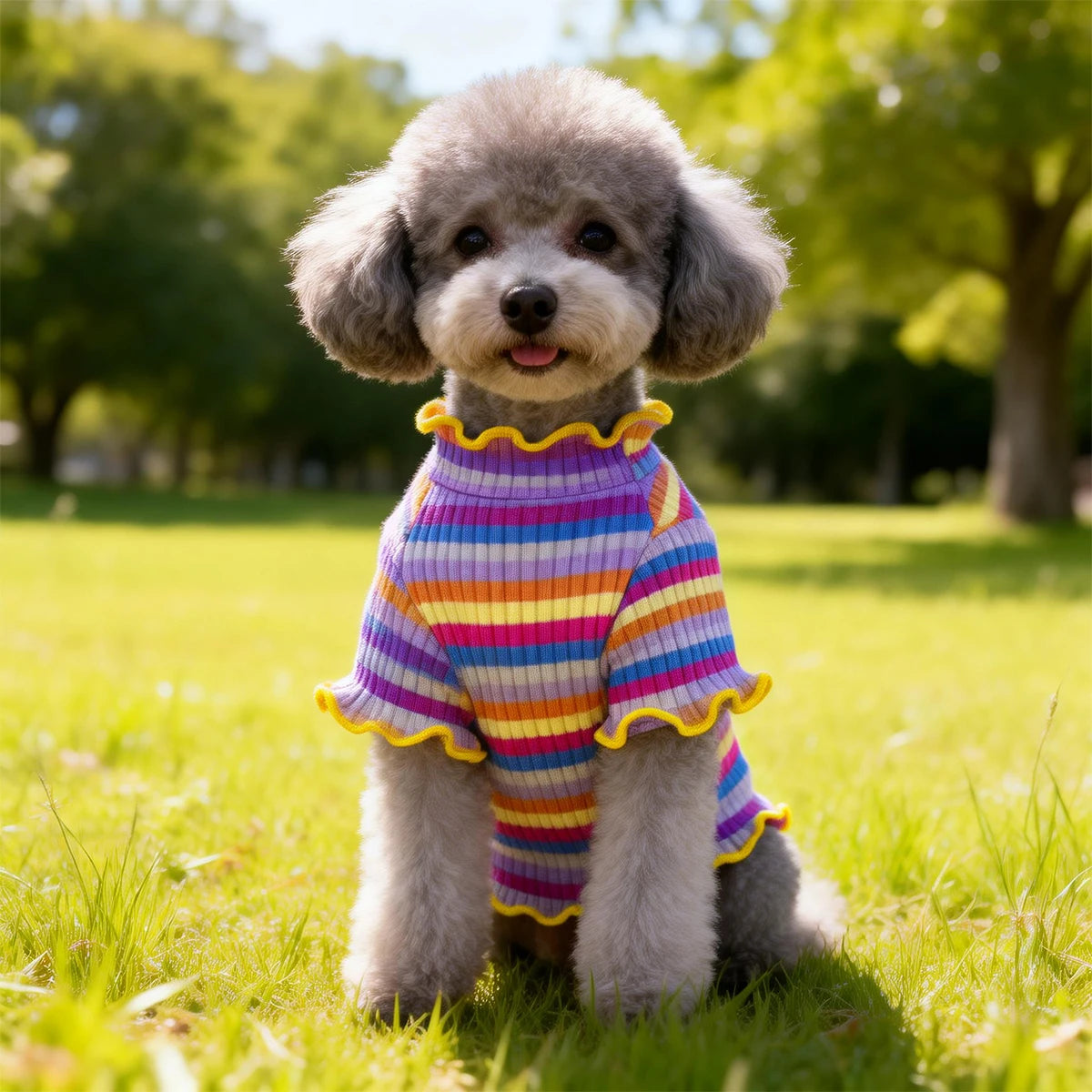 Roupas para Cães e Filhotes: Colete, Camiseta, Camisa, Vestido e Saia Fofos de Primavera, Camiseta de Base e Fantasia para Cães