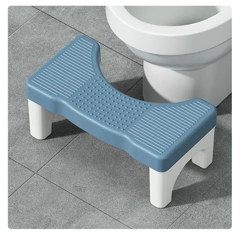 Banquinho para Banheiro, Apoio para os Pés Grosso e Durável, Auxiliar para Agachamento, Descanso para os Pés para Adultos, Crianças e Gestantes, Banquinho de Apoio para o Banheiro em Casa