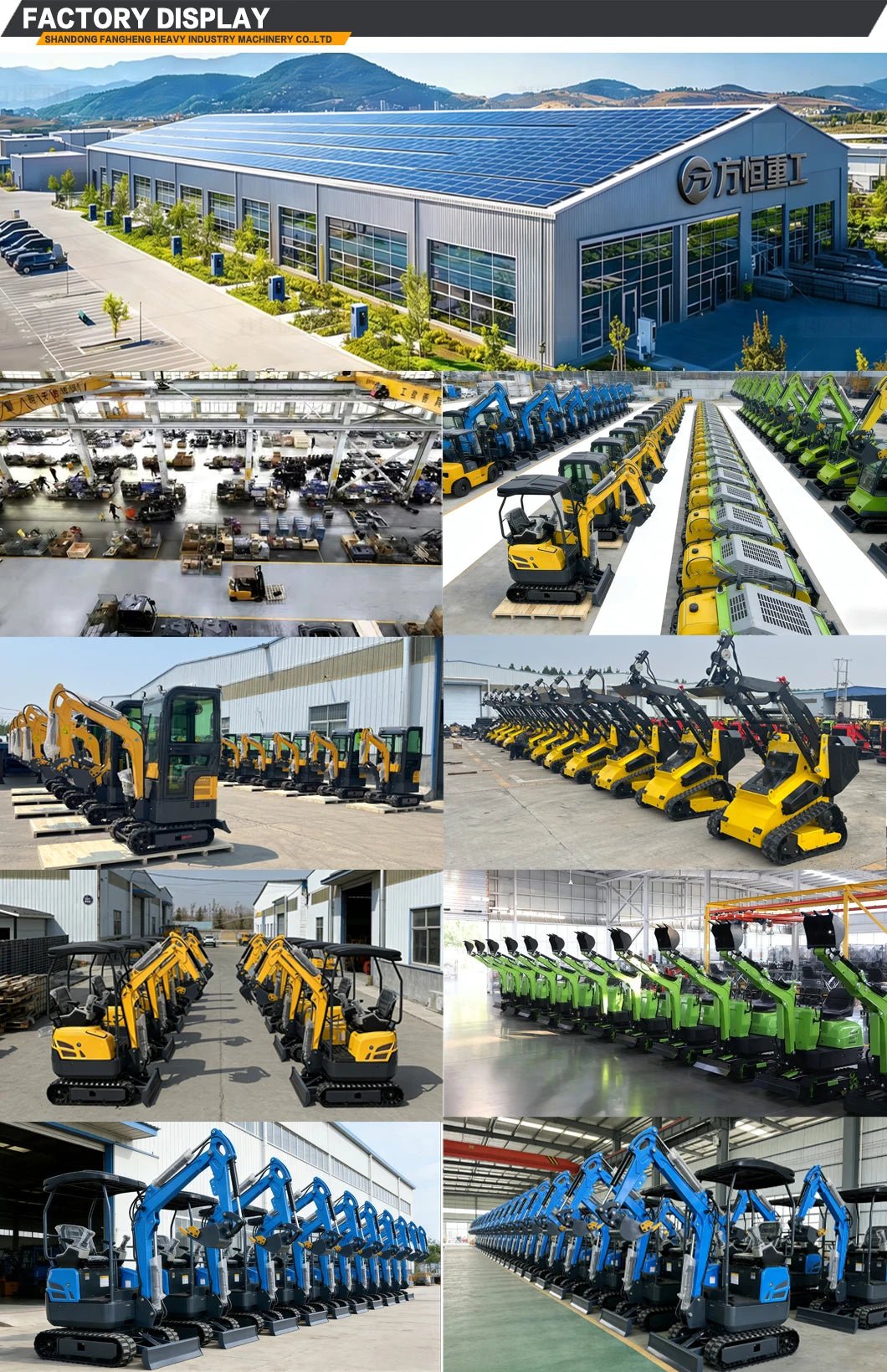 Escavadeira Personalizada de 3,5 Toneladas com Motor Kubota EPA Euro 5, Escavadeira de Esteira para Fazenda, Mini Escavadeira Doméstica de 1 Tonelada e 2 Toneladas