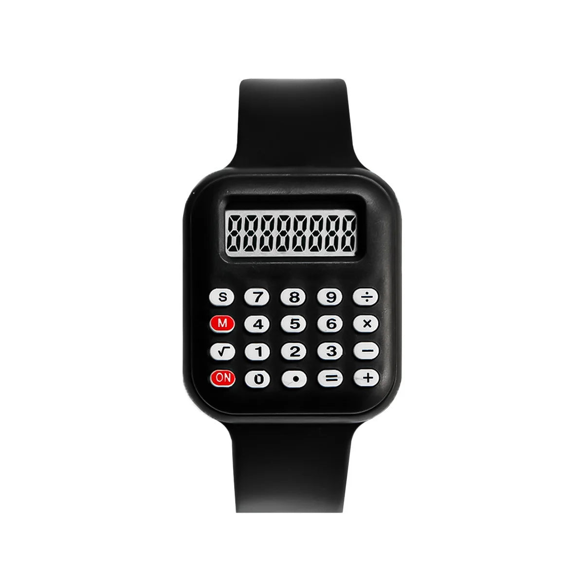 2026 New Rubber Strap Children Watch with Calculator Watches for Girls Student Show Time and Date Digital Clock Kids