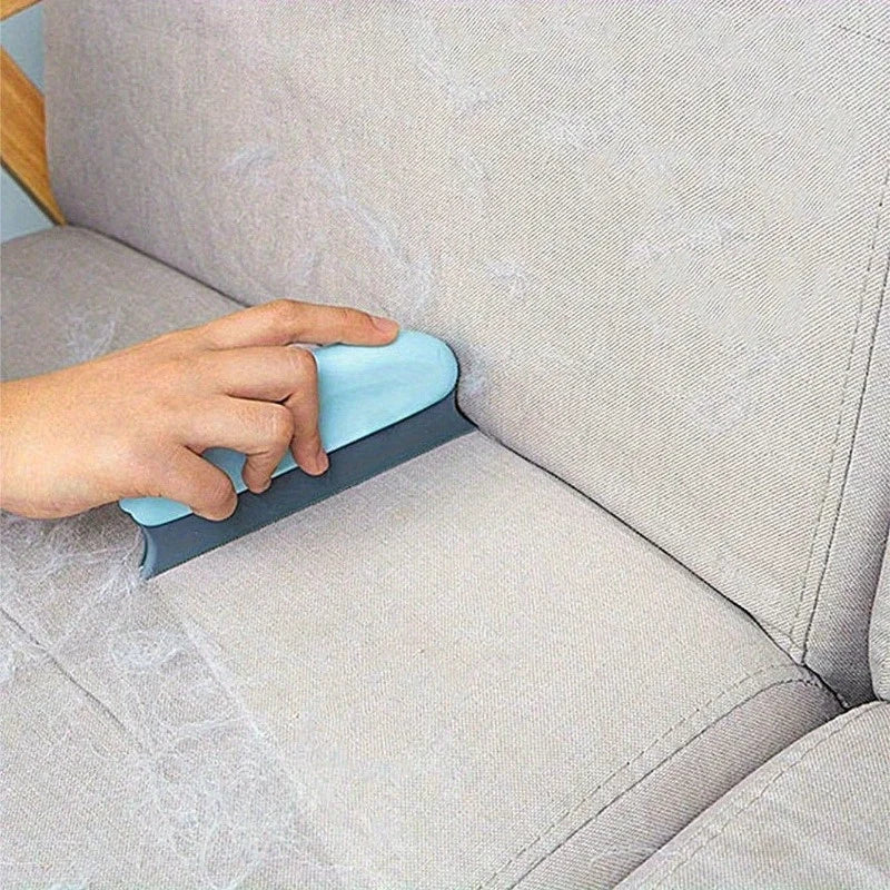 Escova para Limpeza de Pelos de Animais de Estimação, com cerdas de borracha anti-riscos - Adequada para gatos, Escova potente para pelos de cães - Alta eficiência