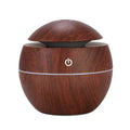 Woodgrain usb difusor de óleo essencial mini umidificador ultrassônico aromaterapia portátil desktop fabricante névoa ar para escritório em casa