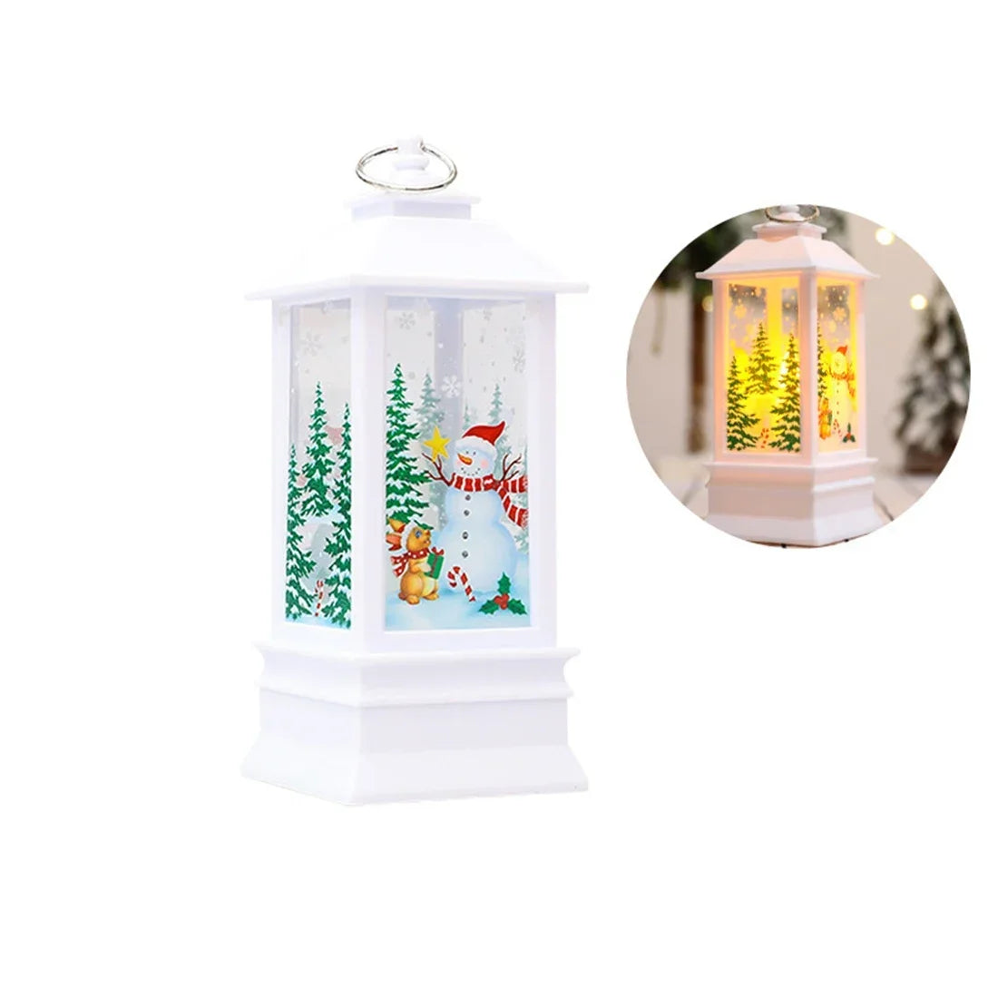 Natal santa lanterna luzes de vento feliz natal decoração para casa natal navidad 2022 ornamentos de natal presentes ano novo 2023